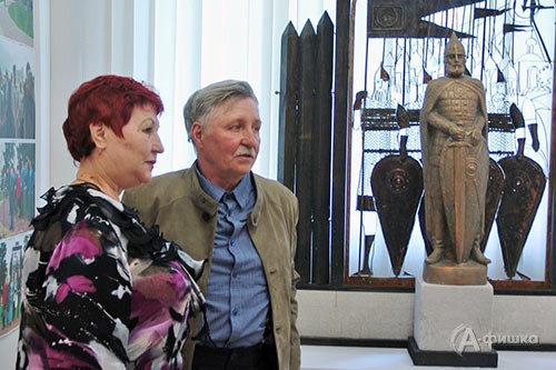 В выставочном зале «Родина» в Белгороде открылась юбилейная персональная выставка «Дмитрий Горин. Скульптура»