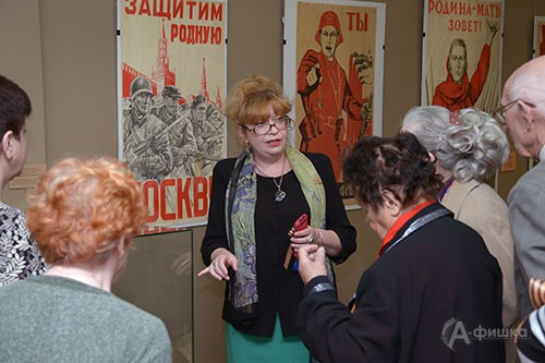 Экскурсия для первых посетителей выставочного проекта «Приближая Победу!» Экскурсия для первых посетителей выставочного проекта «Приближая Победу!»