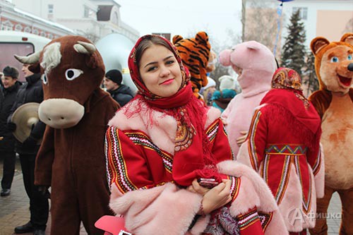 Пятнадцатый Парад Дедов Морозов в Белгороде (24 декабря 2016 года)