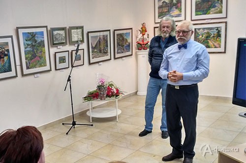 27 января 2017 года в выставочном зале «Родина» открылась большая юбилейная выставка уникального белгородского художника Владимира Васильевича Аксенова
