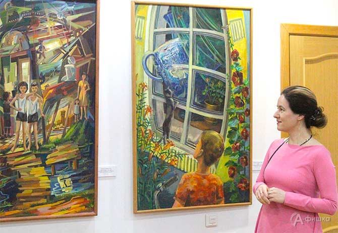 В Пушкинской библиотеке-музее открылась выставка живописи Елизаветы Тарасовны Планиды «Полёт сквозь время и пространство». В Пушкинской библиотеке-музее открылась выставка живописи Елизаветы Тарасовны Планиды «Полёт сквозь время и пространство».