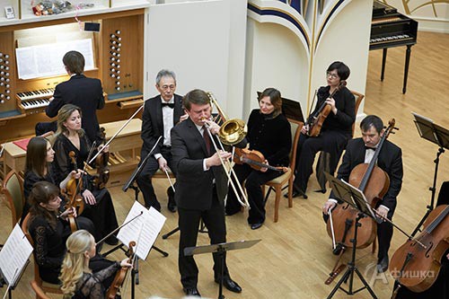Концерт камерного оркестра Mezzo Music в Органном зале Белгородской филармонии