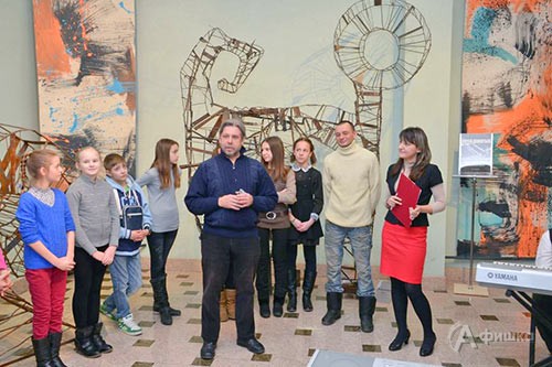 Открытие выставки Сергея Дементьева «Конструкции внутри нас» в Белгородском художественном музее