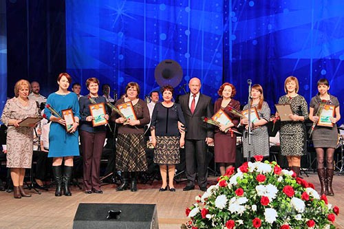 Сегодня в Белгороде состоялась церемония, посвящённая Дню работника культуры.
