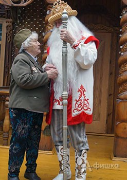 В резиденции Деда Мороза Мария Денисовна Колтакова загадала желание вновь побывать в Праге