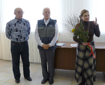 24 апреля в выставочном зале «Родина» открылась выставка старооскольских художников Валерия Голышева и Павла Шляпникова