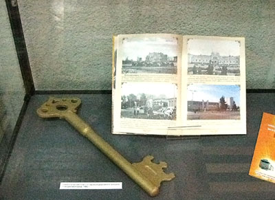 Символический ключ от нового вокзала в Белгороде можно увидеть на мини-выставке в Белгородском краеведческом музее