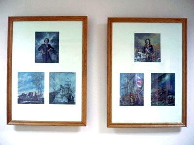 Выставка «Петровские баталии» в Белгороде: работы Ю. Иванова