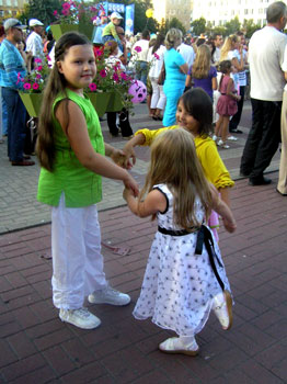 Особенное удовольствие от праздника получали юные белгородцы