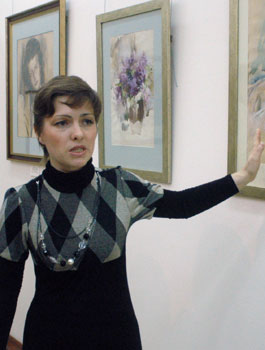 Презентация работ художника Добронравова на новой выставке в Художественном музее Белгорода
