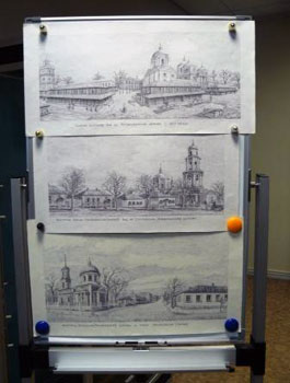 Рисунки из фондов музея, ранее подаренные Уголевым