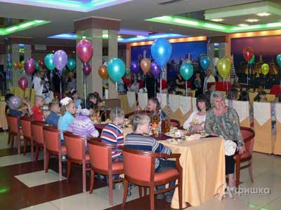 В ресторане «Европа» белгородского «АМАКС конгресс отеля» сегодня провели детский праздник