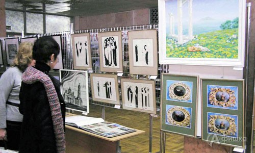 Выставка художественных работ, посвященных Дню православной молодежи