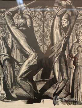 Иллюстрация к произведению Достоевского «Преступление и наказание»