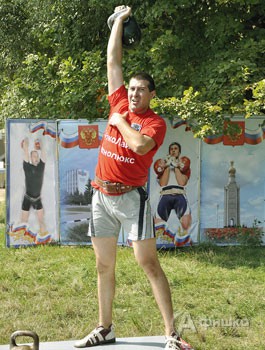 Спортивный праздник в честь Дня физкультурника в Белгороде
