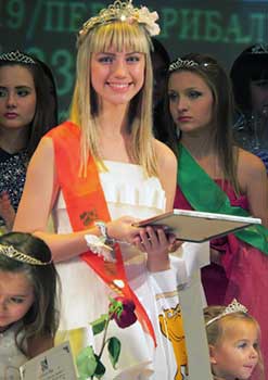 13-летняя Яна Чикало — «Лучшая модель Юга России 2012»