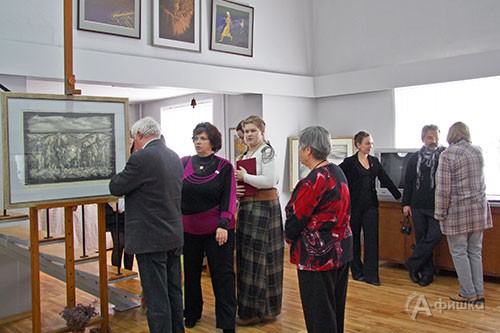 Открытие выставки «Борозда памяти» С. С. Косенкова