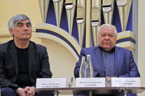 Рашид Калимуллин и Владислав Казенин в Белгороде Рашид Калимуллин и Владислав Казенин в Белгороде