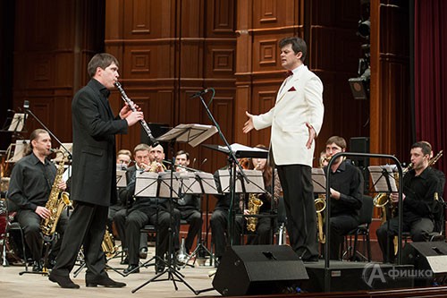 Лауреат международных конкурсов Игорь Фёдоров (кларнет, Москва) с симфоническим оркестром БГФ Лауреат международных конкурсов Игорь Фёдоров (кларнет, Москва) с симфоническим оркестром БГФ