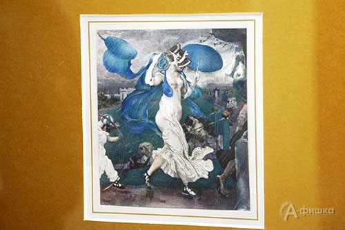 Фрагмент экспозиции выставки «Бакст в зените славы» в Белгородском художественном музее