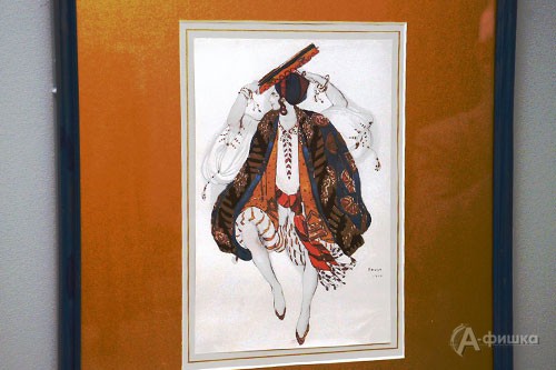 Фрагмент экспозиции выставки «Бакст в зените славы» в Белгородском художественном музее