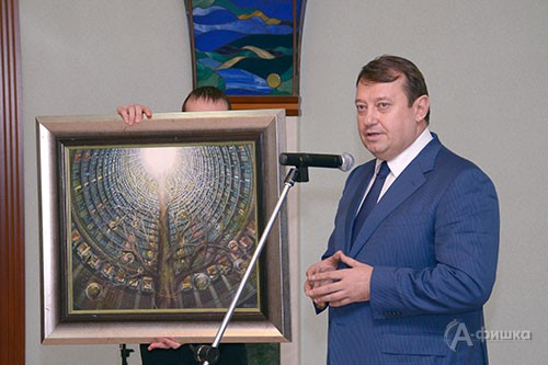Валерий Степанович Скруг безвозмездно передал в фонды музея картину Никаса Сафронова